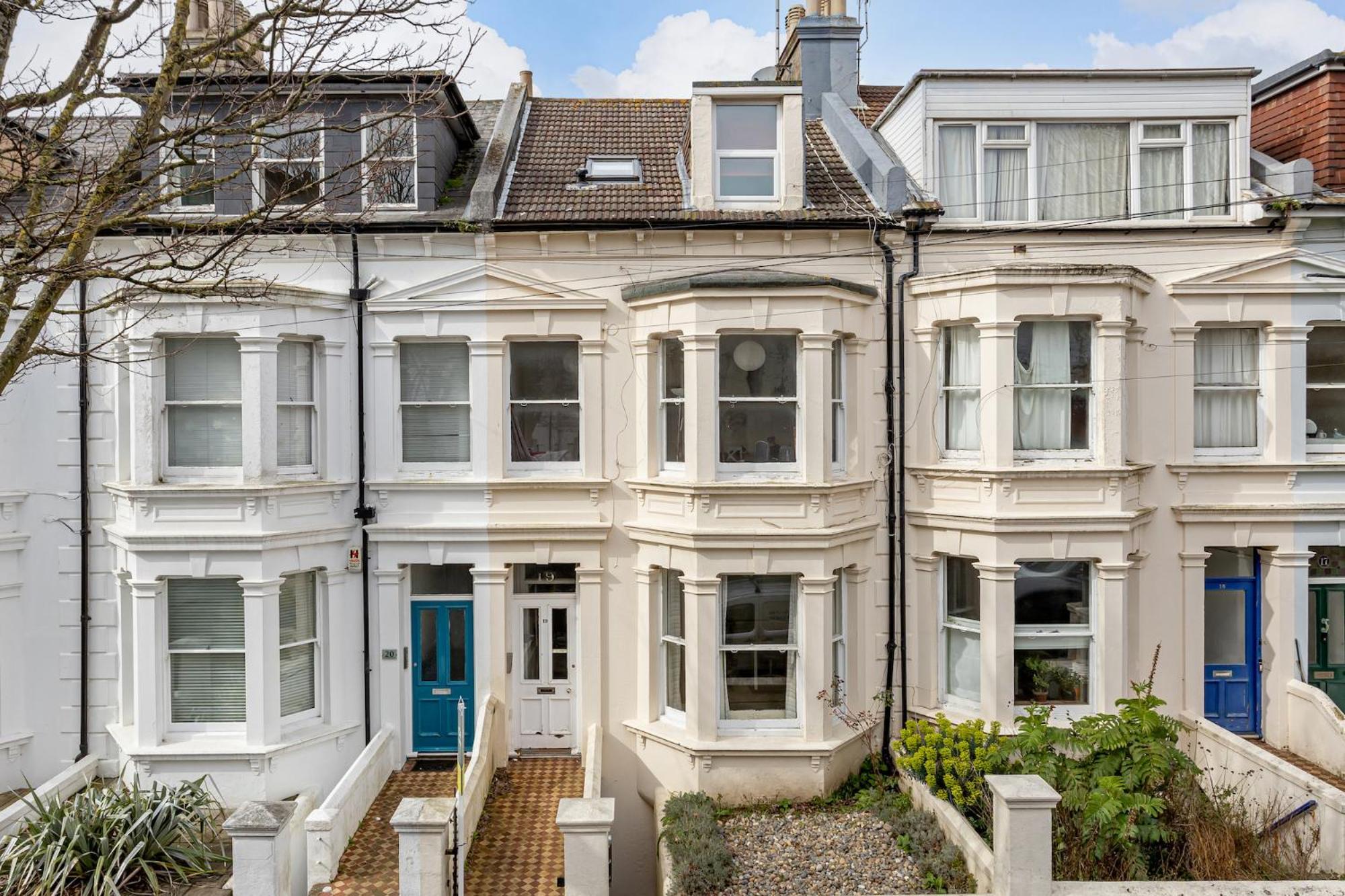 Central Hove Flat W Large Garden Eksteriør bilde