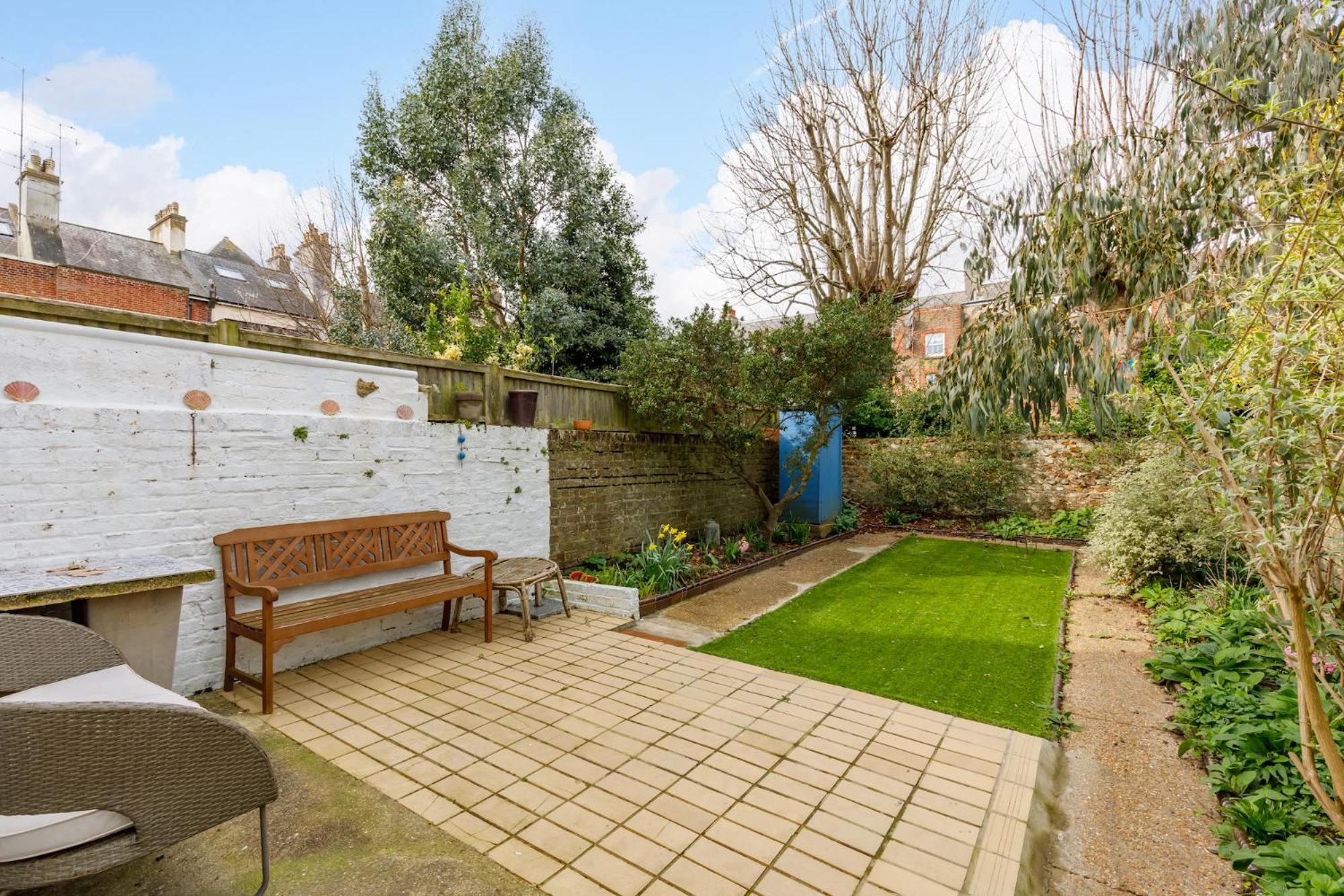 Central Hove Flat W Large Garden Eksteriør bilde